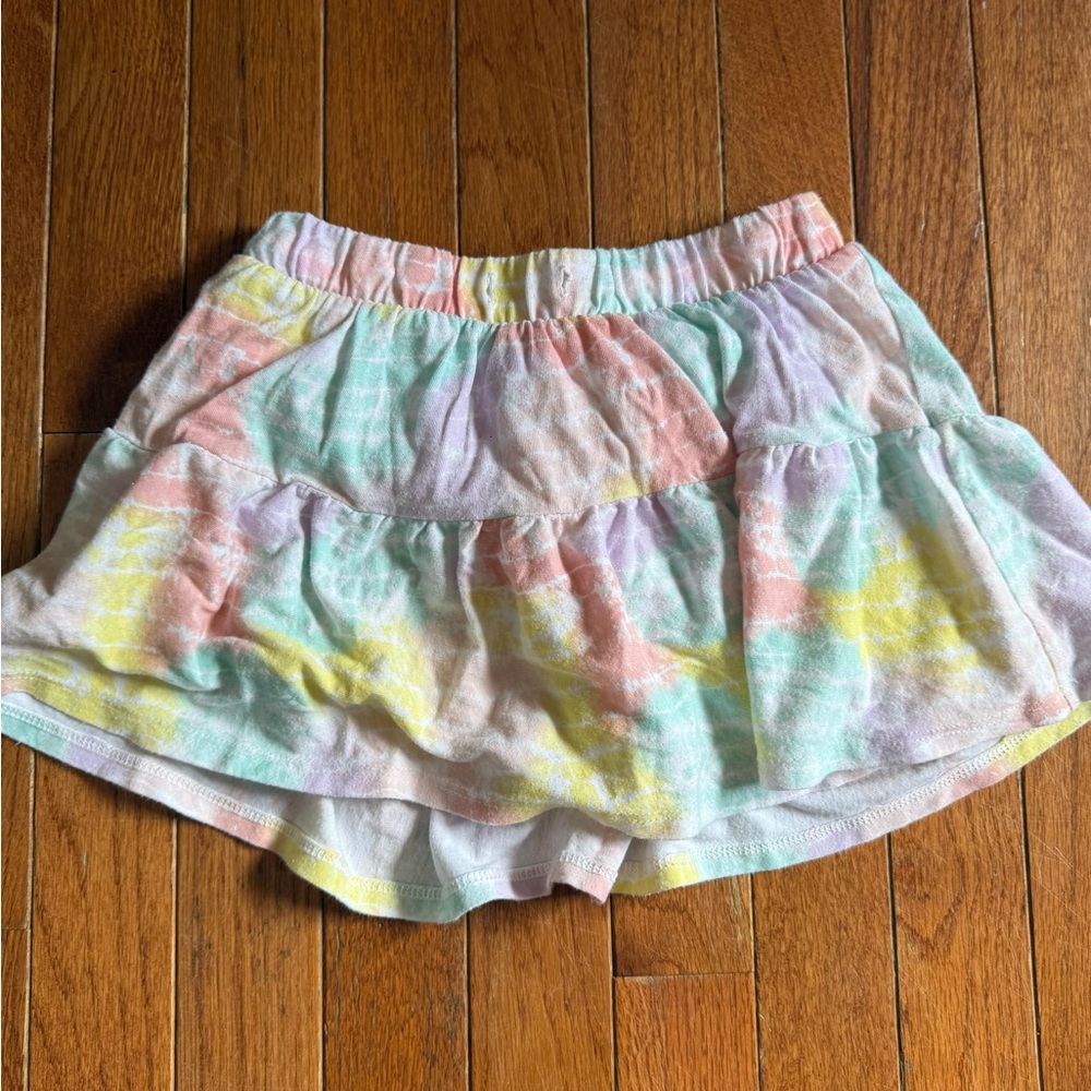 Cat & Jack Pastel Tie-Dye Skort